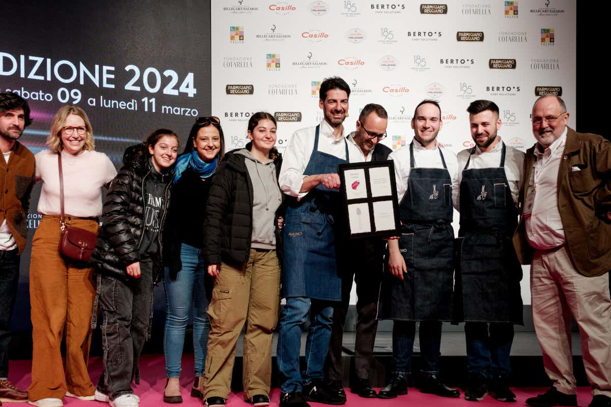 Suono N'Uovo: il nuovo piatto di Max Alajmo presentato a Identità Golose